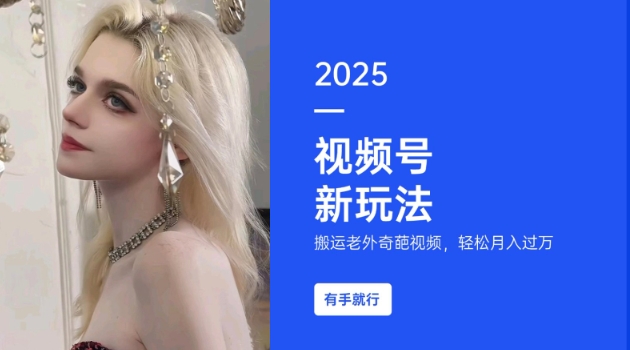 搬运老外奇葩视频，撸视频号分成计划收益，每天只需一小时，新手小白轻松月入过W-第一资源库