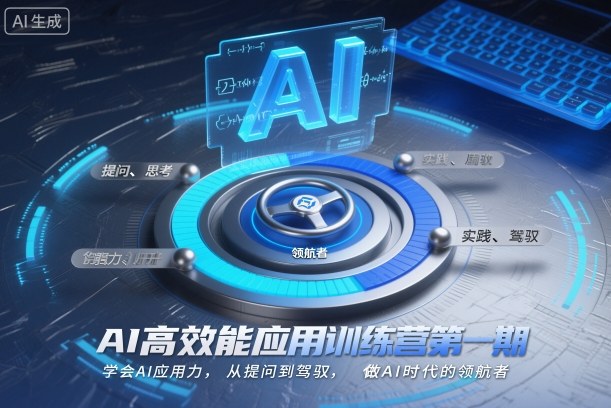 AI高效能应用训练营第一期，学会AI应用力，从提问到驾驭，做AI时代的领航者（更新）-第一资源库