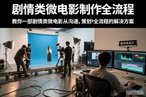 剧情类微电影制作全流程，教你一部剧情类微电影从沟通，策划到拍摄制作全流程的解决方案-第一资源库