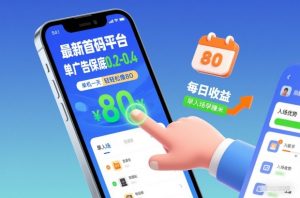 最新首码平台,单广告保底0.2-0.4,单机一天轻松撸80,早入场早賺米【揭秘】-第一资源库