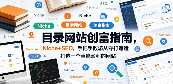 目录网站创富指南，Niche+SEO，手把手教您从零打造打造一个真能盈利的网站【原创双语字幕】-菠萝头