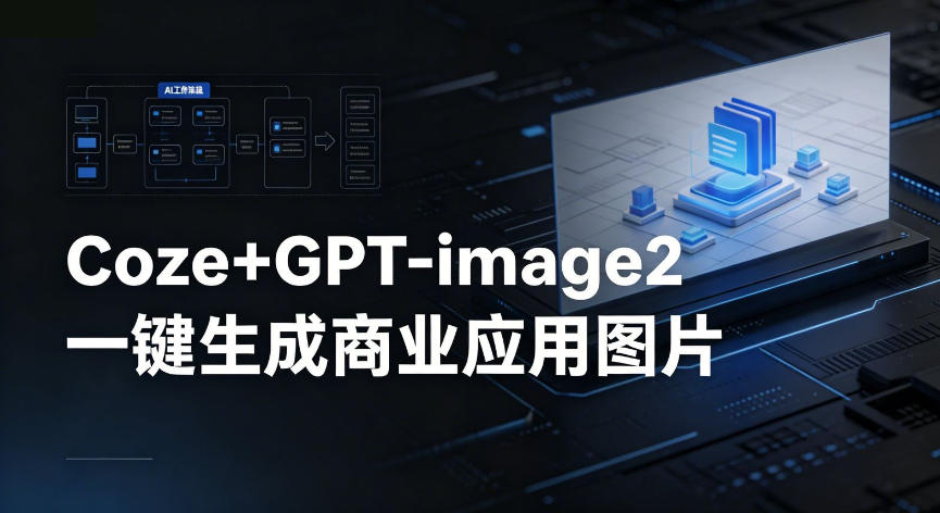 【Coze工作流搭建实操教程】coze+GPT-image2一键生成商业应用图片，全流程保姆级教学-菠萝头