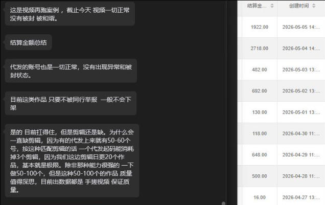 【团长合作2.0】视频矩阵项目_招发手矩阵+剪辑师，共赢项目【揭秘】-菠萝头