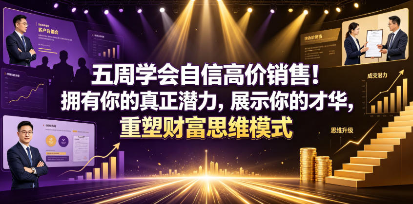 五周学会自信高价销售！拥有你的真正潜力，展示你的才华，重塑财富思维模式【原创双语字幕】-菠萝头