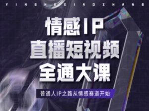 情感IP直播短视频全通大课,普通人IP之路从情感赛道开始-第一资源库