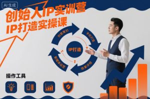 创始人IP实训营，IP打造实操课-第一资源库