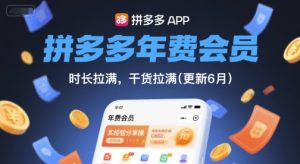 拼多多年费会员，实经验分享操，时长拉满，干货拉满(更新26年3月)-菠萝头