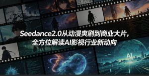 Seedance2.0从动漫爽剧到商业大片,全方位解读AI影视行业新动向-菠萝头