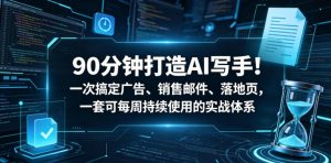 90分钟打造AI写手!一次搞定广告、销售邮件、落地页,一套可每周持续使用的实战体系【原创双语字幕】-菠萝头