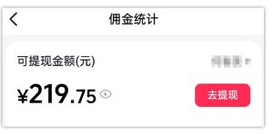 AI图文带货项目，操作2周卖出37件，已结算佣金219-菠萝头