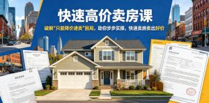 快速高价卖房课,破解“只能降价速卖”困局,助你步步实操,快速卖房卖出好价(更新2026)-菠萝头