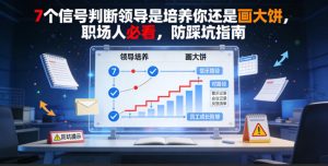 付费文章:7个信号判断领导是培养你还是画大饼,职场人必看,防踩坑指南-菠萝头