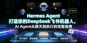 Hermes Agent打造你的DeepSeek飞书机器人,AI Agent从聊天到执行的完整指南-菠萝头