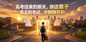 付费文章：高考结束的那天，你这辈子真正的考试，才刚刚开始-菠萝头