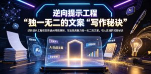 逆向提示工程教您突破AI常规限制,写出独具魅力独一无二的文案,引人注目的写作秘诀【原创双语字幕】-菠萝头