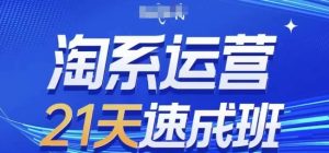 淘系运营21天速成班，0基础轻松搞定淘系运营，不做假把式，快速复制落地(更新26年6月)-菠萝头