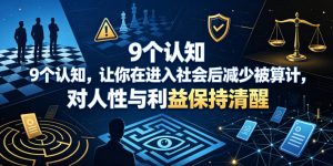 付费文章：9个认知，让你在进入社会后减少被算计，对人性与利益保持清醒-菠萝头