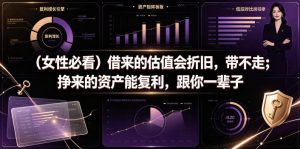 付费文章：（女性必看）借来的估值会折旧，带不走；挣来的资产能复利，跟你一辈子-菠萝头