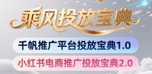 小红书千帆推广平台投放宝典，小红书电商推广投放宝典2.0-菠萝头