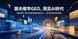 跟夫唯学GEO，洞见AI时代，把复杂技术“蒸馏”成通俗易懂的实操方法，一起开启全新的探索征程-菠萝头