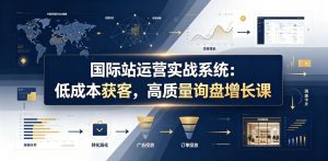 国际站运营实战系统：低成本获客，高质量询盘增长课（更新26年）-菠萝头
